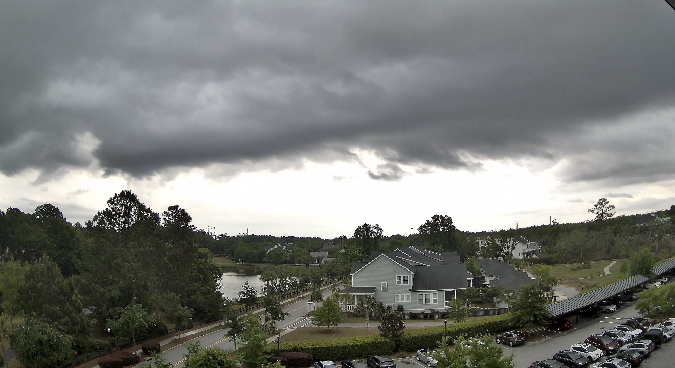 Dark storm clouds captured from a Wicked Skies camera node